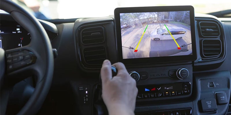 2024 RAM ProMaster safety features rearview camera