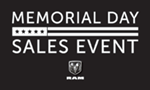 Memorial Day Sales on Ram Vehicles at Black Chrysler Dodge Jeep Ram in Statesville NC