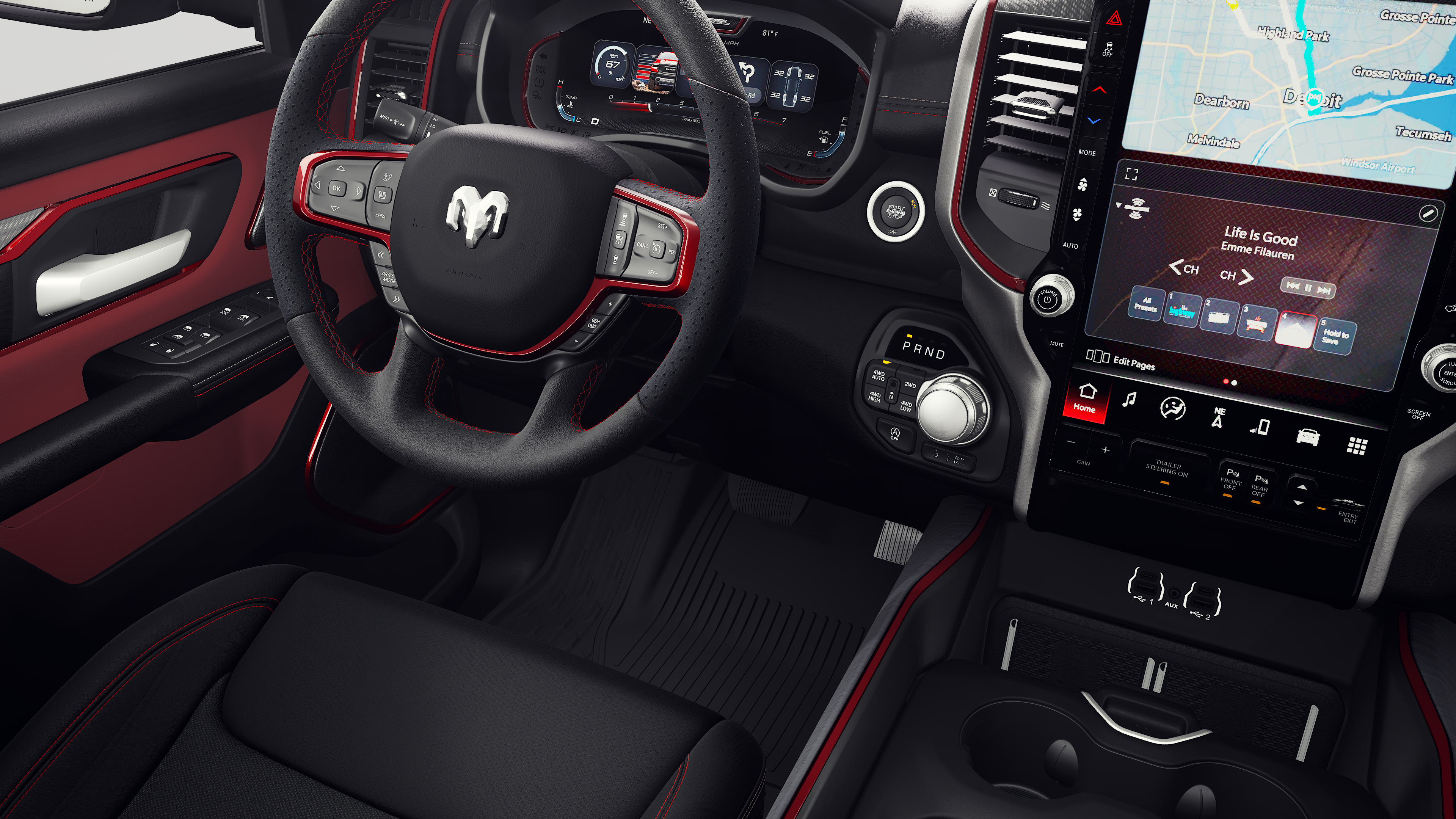 2027 RAM Ram 1500 RAM 1500 REBEL CREW CAB 4X4 5'7' BOX