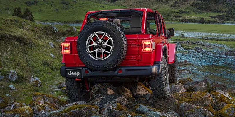 2025 Jeep Wrangler Rear View