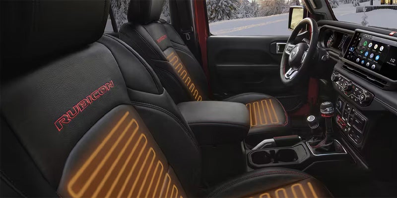 2025 Jeep Wrangler Interior Seats