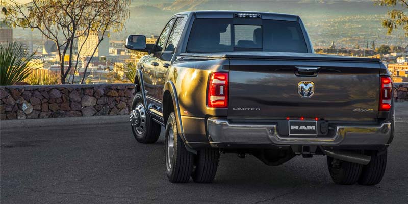 2024 RAM 3500 rear truck bed tail lights