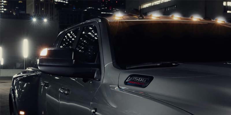 2024 RAM 3500 truck cab off-road headlights
