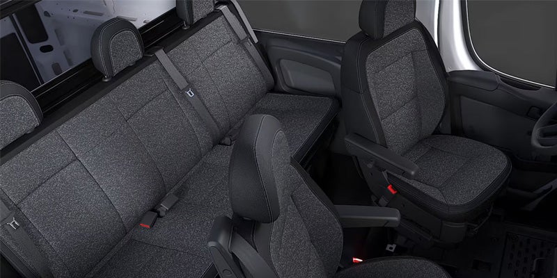 2024 RAM ProMaster interior cabin