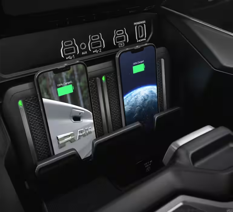 Image of the interior of the 2024 RAM 1500 featuring the driver side dash mount showing the odometer, speedometer, and other key vehicle health indicators